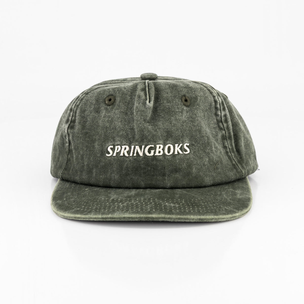 Springboks Satin Stitch Traditional Cap Green