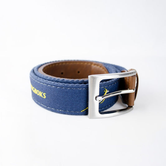Springboks Golf Belt-Navy