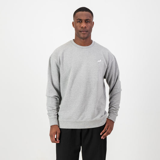 Springboks Crew Sweat Grey Melange
