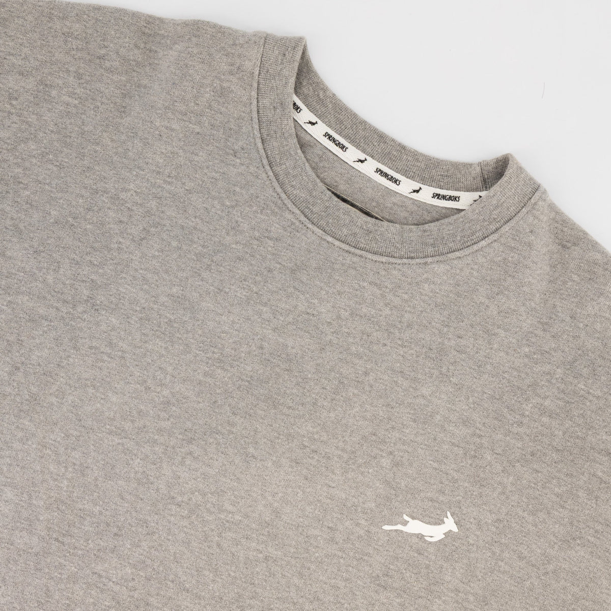 Springboks Crew Sweat Grey Melange