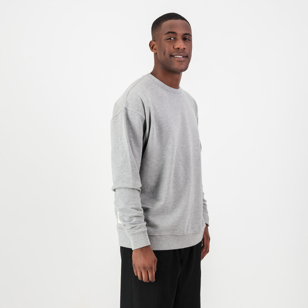 Springboks Crew Sweat Grey Melange