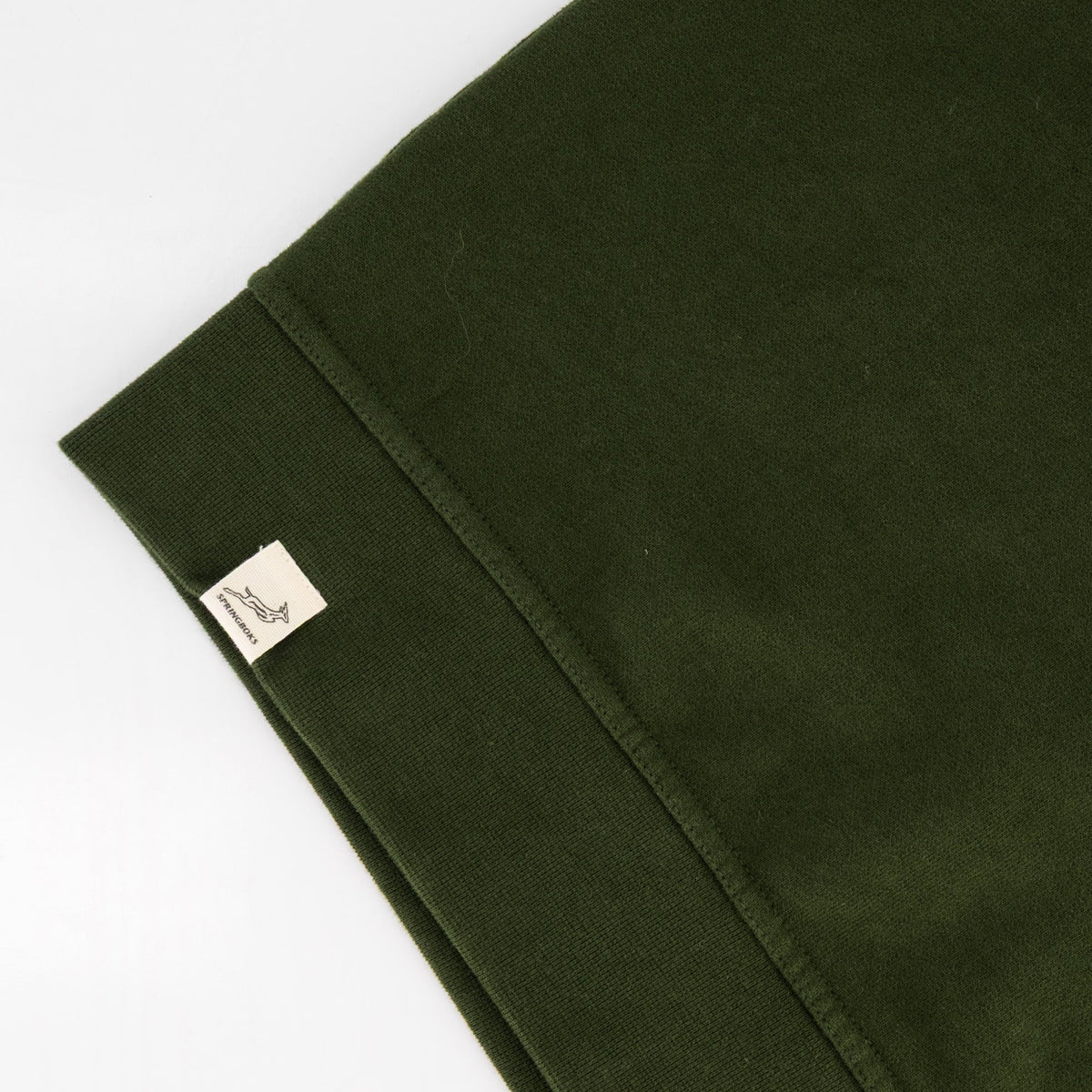 Springboks HS Small logo Crew Sweat - Military Olive