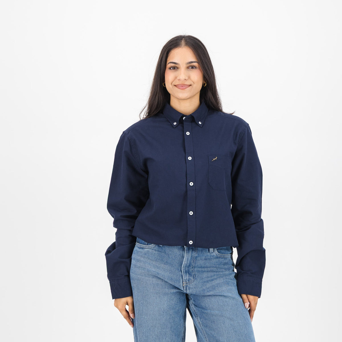 Springboks Premium Oxford Shirt-Navy