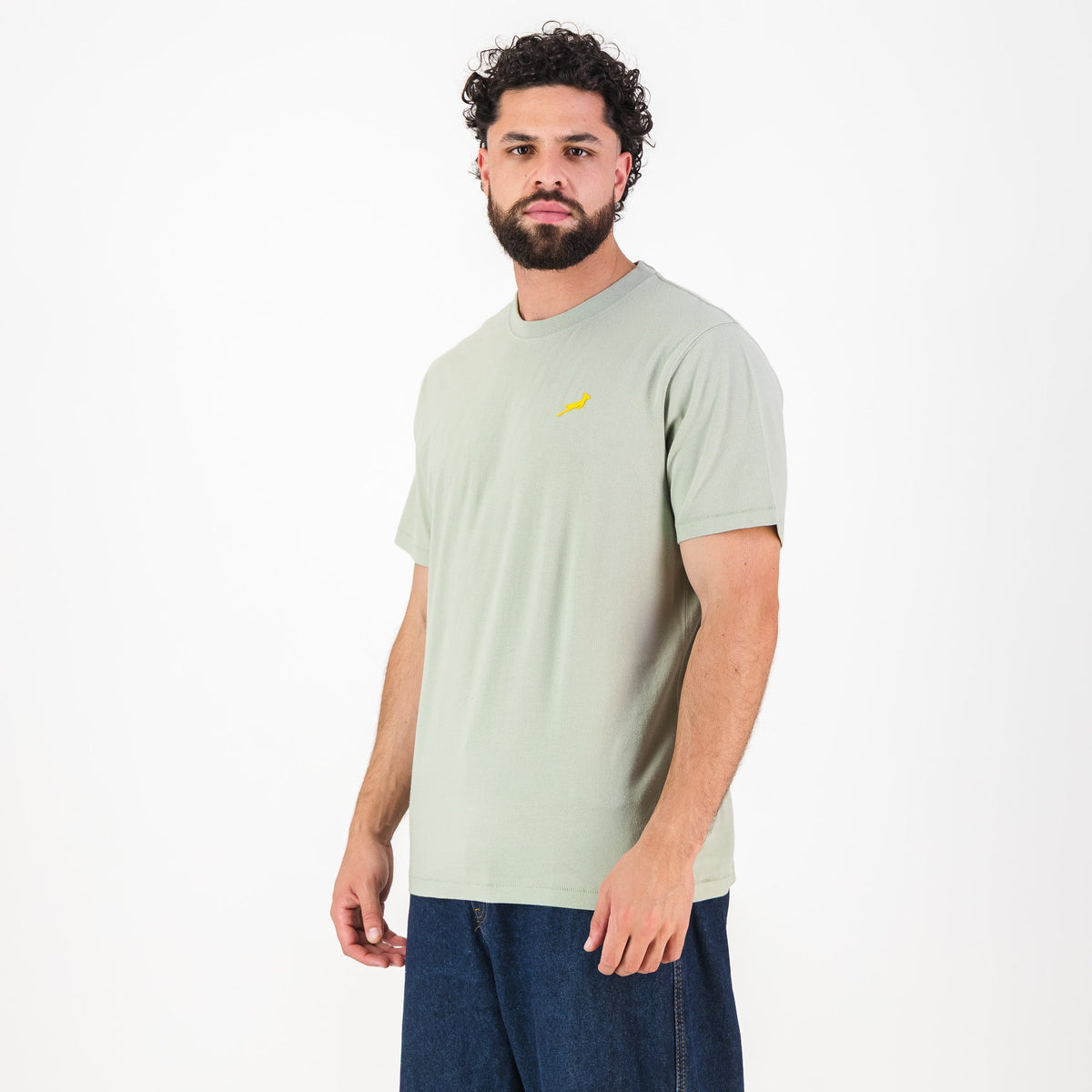 Springboks Regular Crew Tee Desert Sage