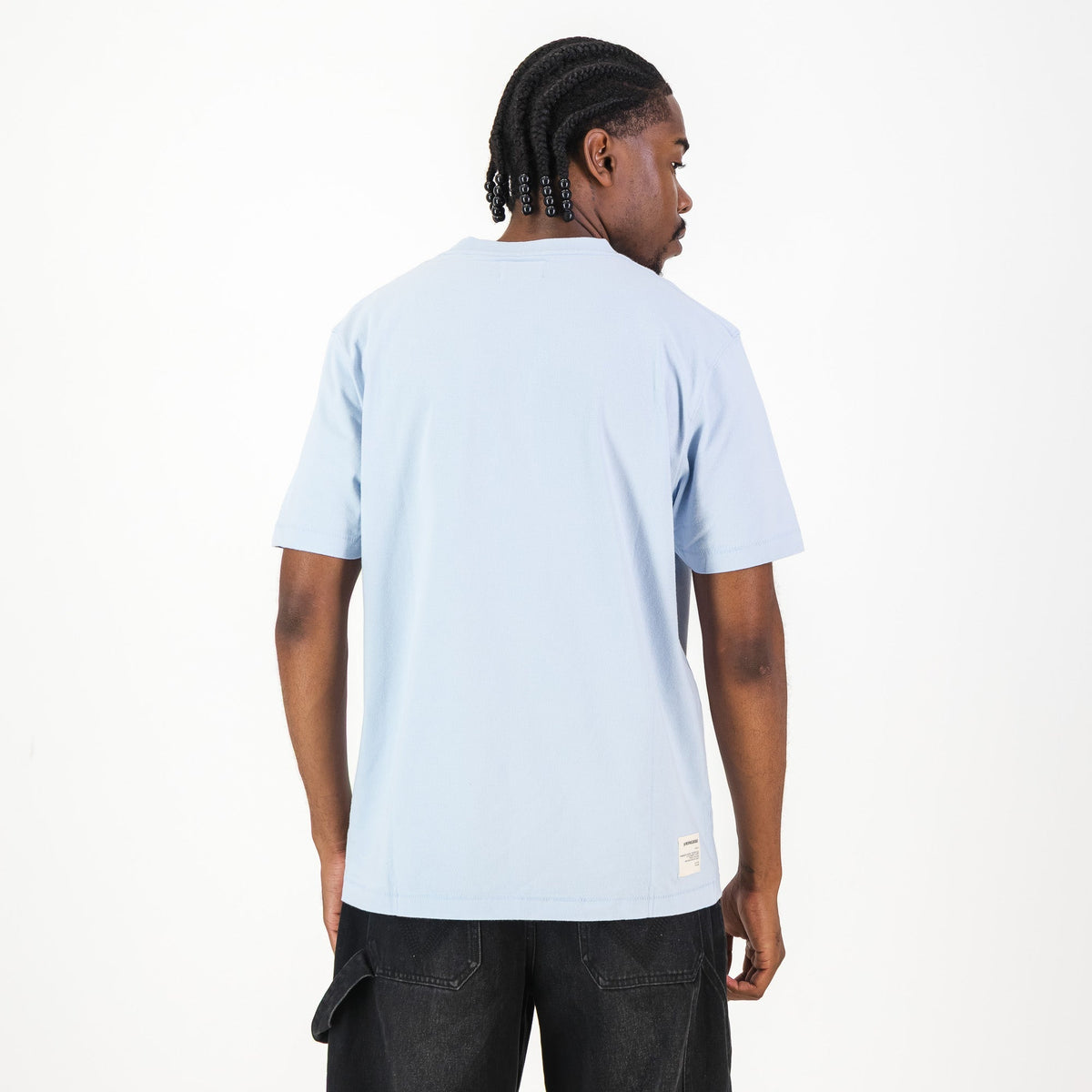Springboks Tonal SML EMB Bok Crew Tee-Skyway