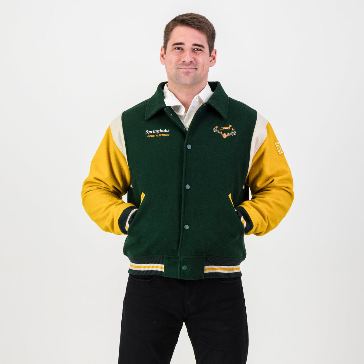 Springboks Wool Bomber Jacket