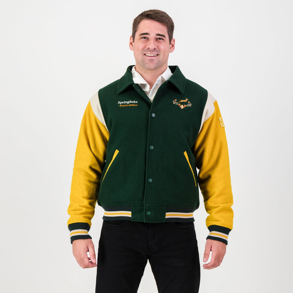 Springboks Wool Bomber Jacket