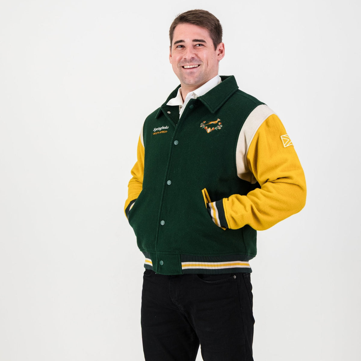 Springboks Wool Bomber Jacket