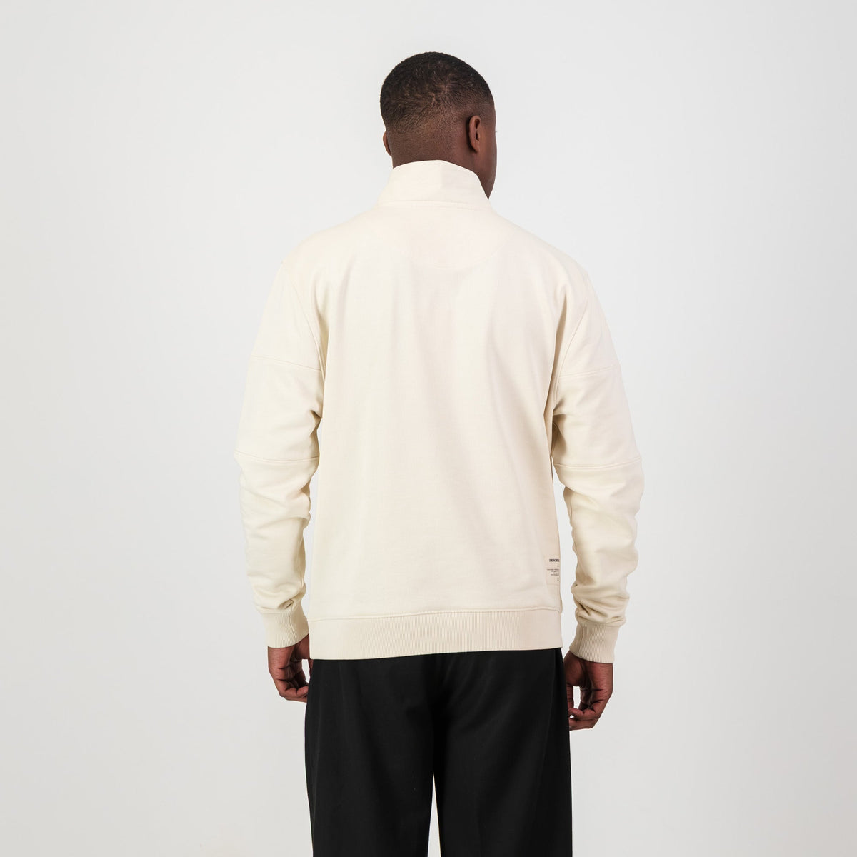 Springboks Word Quarter Zip Sweat-Ivory
