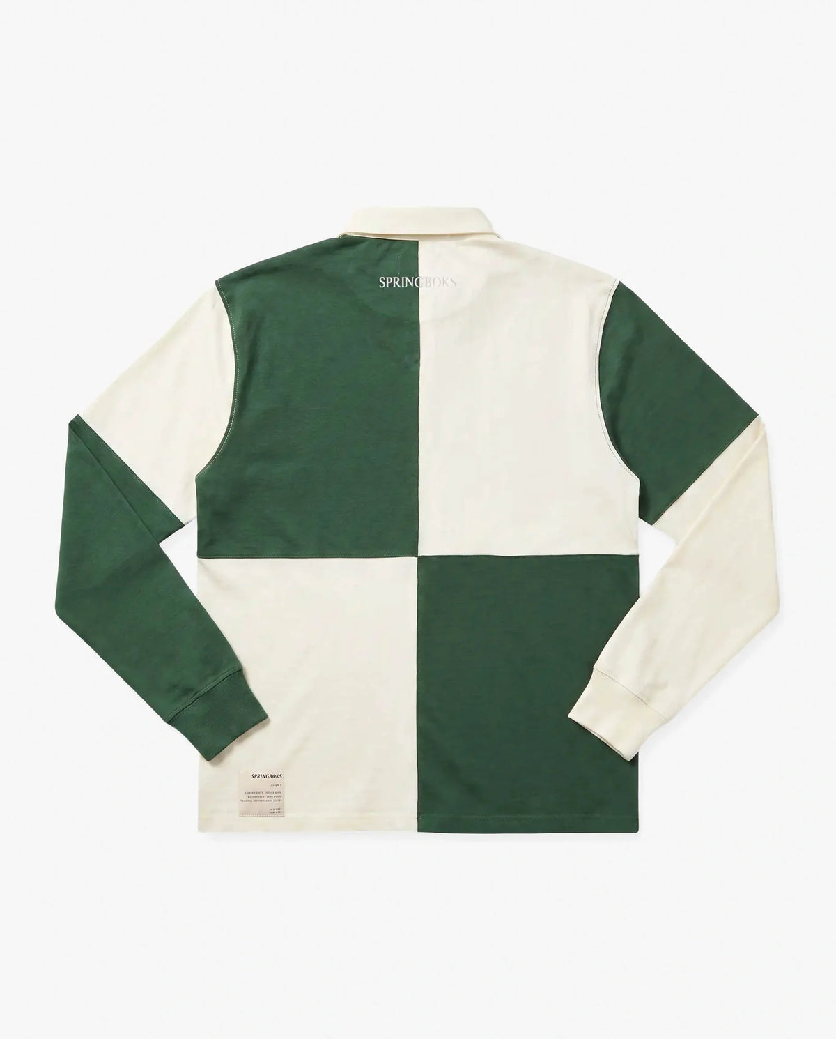 Springboks Colour Block LS Retro Rugby Jersey