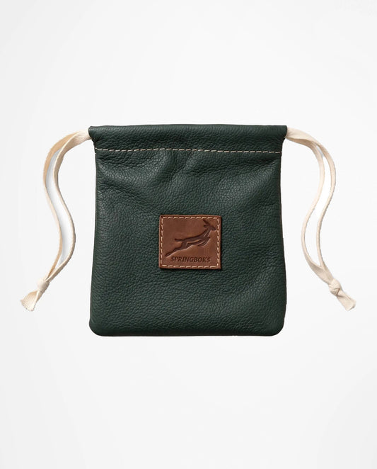 Springboks Tee Drawstring Pouch-Os Green