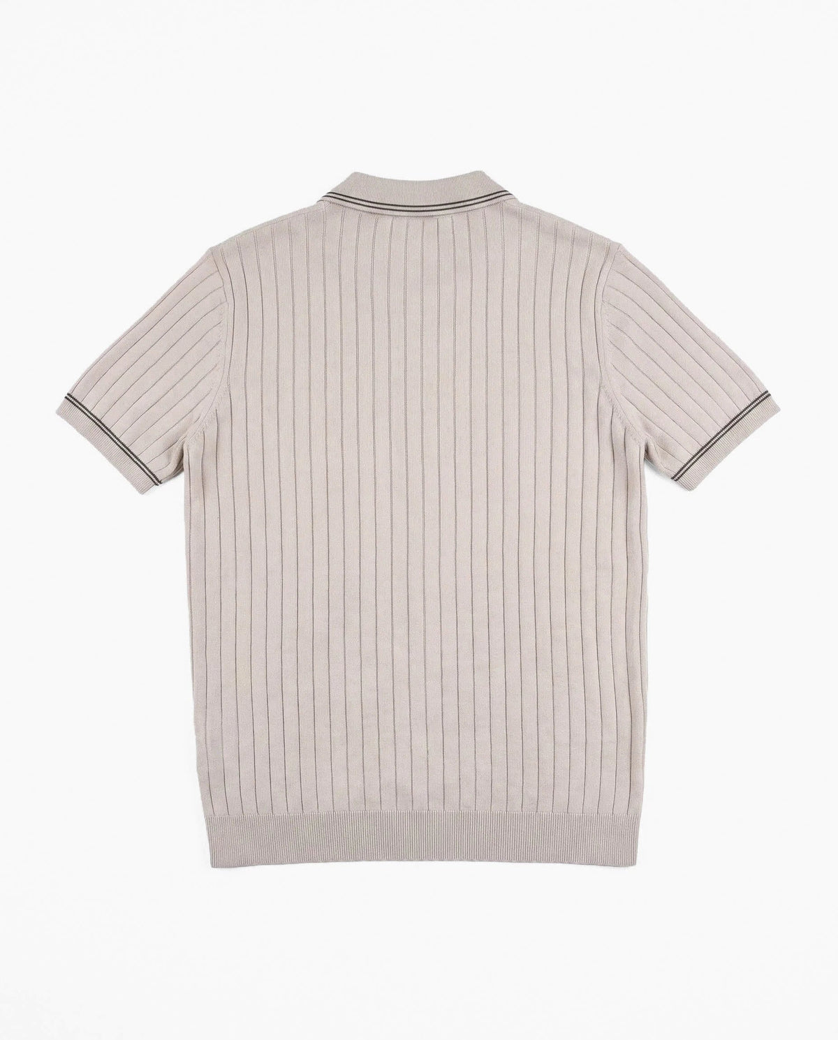 Springboks V Tipped Ribbed Knit SS Polo