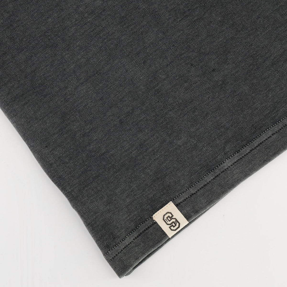 Stillknocks Acid Wash Boxy Crew Tee- Turb Grey