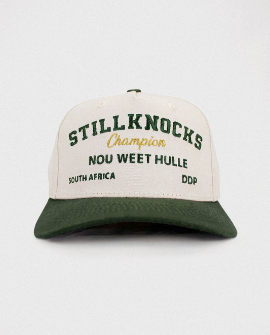 Stillknocks Champions Two Tone Cap-Ivory