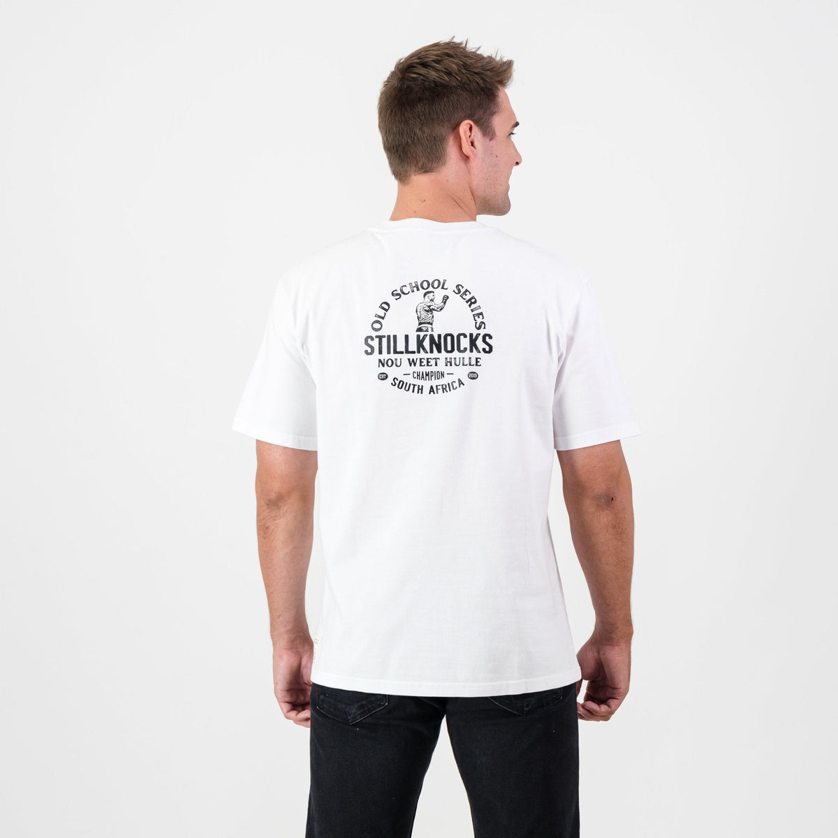 Stillknocks Real DDP Regular Crew Tee-White