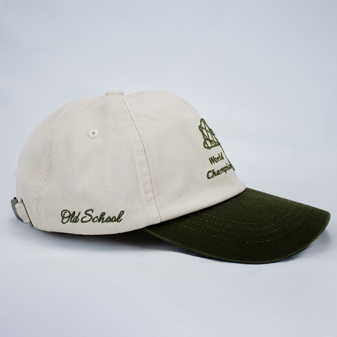 Stillknocks World Champ Two Tone Dad Cap-Ivory