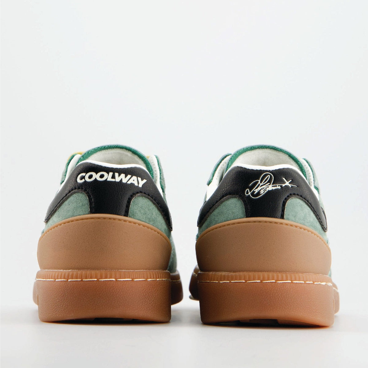 Stillknocks X Coolway X Old School Sneaker-Forest Green