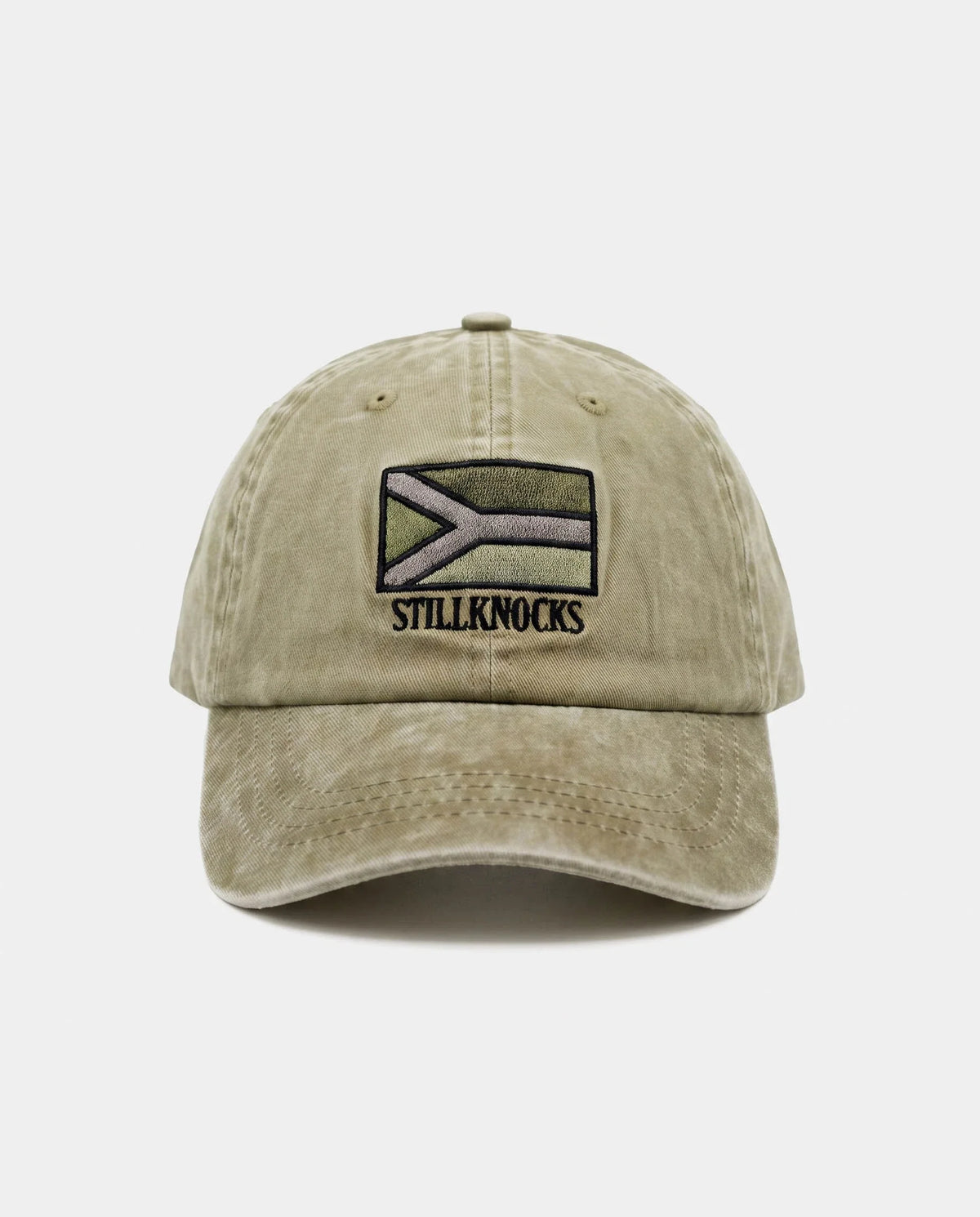 Stillknocks Flag Dad Cap-Military Olive