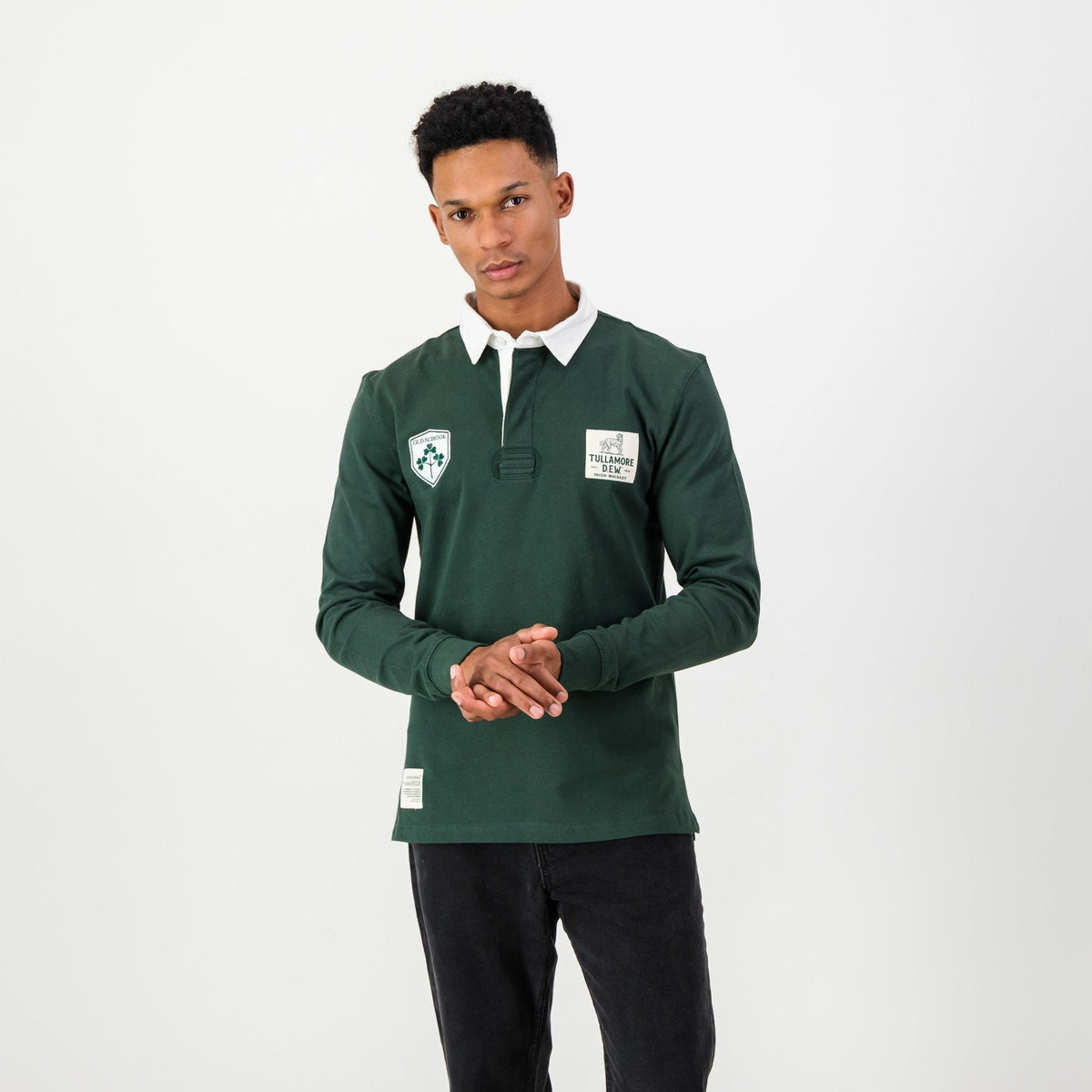 B2B Tullamore Dew SA Supp LS Rugby Jersey-OS Green
