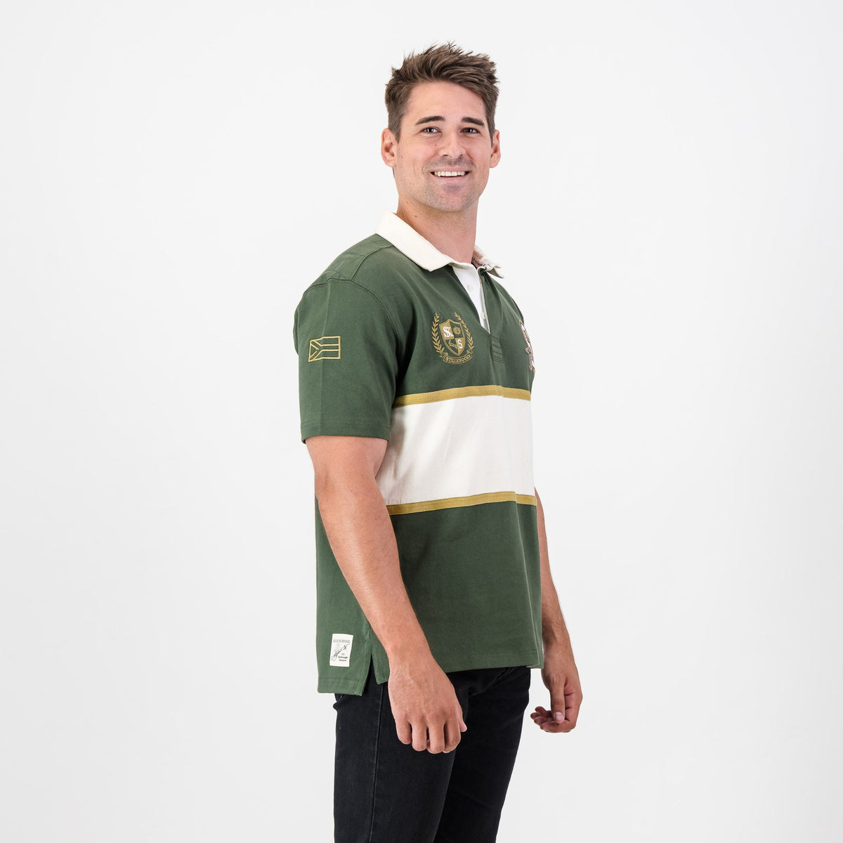 Stillknocks SS Rugby Jersey Enhanced-Military Olive